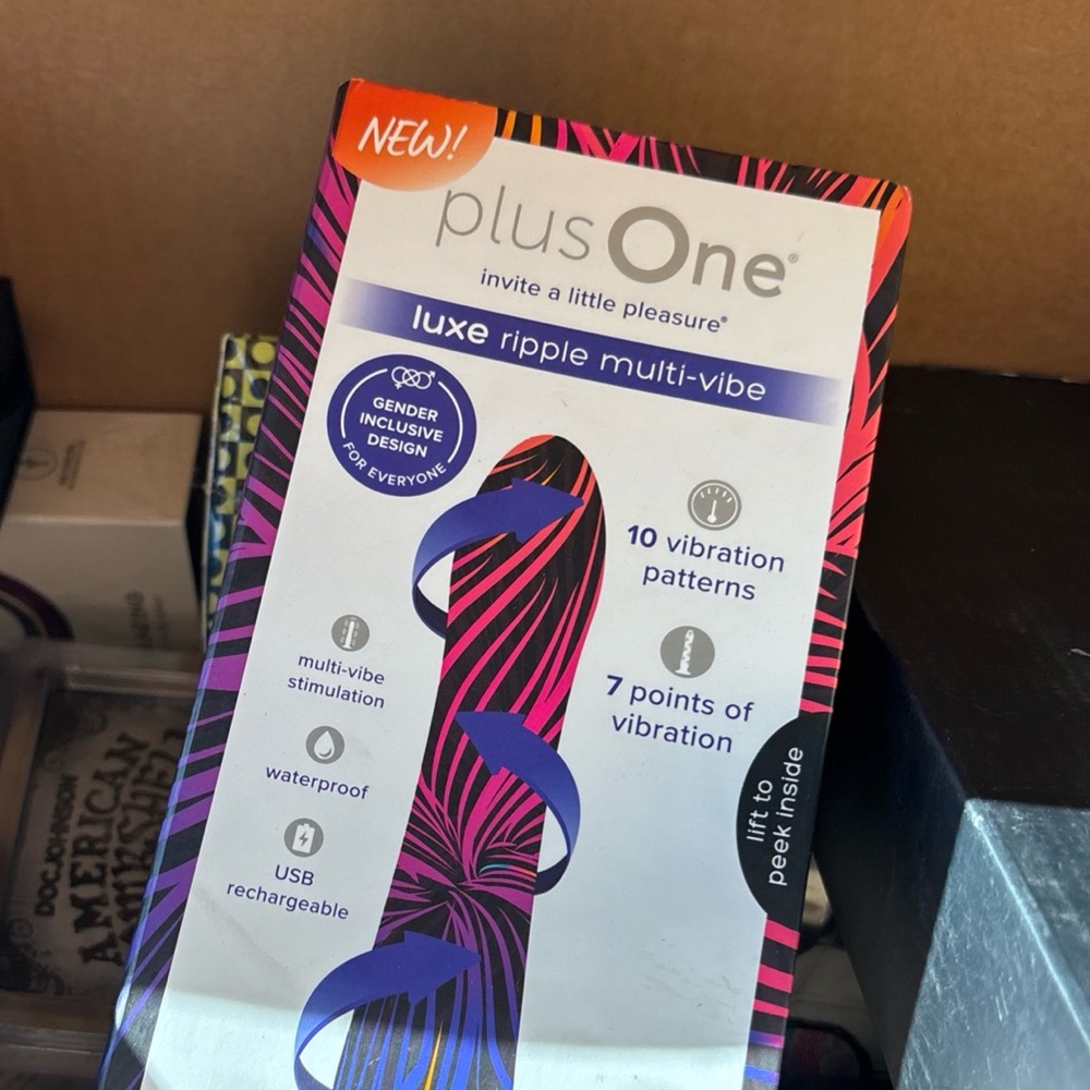 Luxe Ripple Multi-Vibe - Pink and Purple
